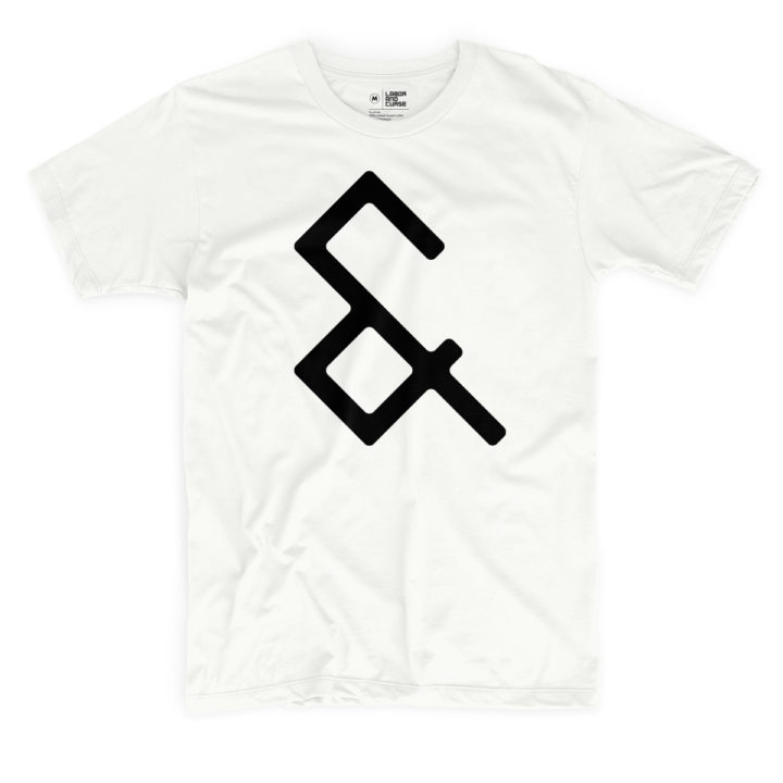 ampersand white shirt