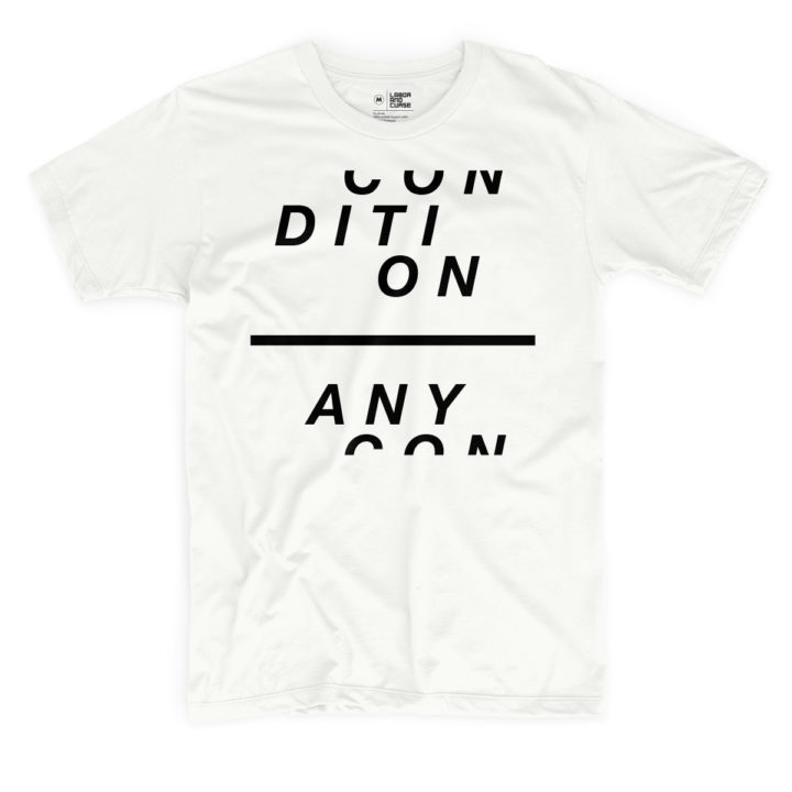 any condition shirt white