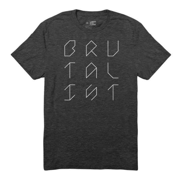 brutalist grid shirt