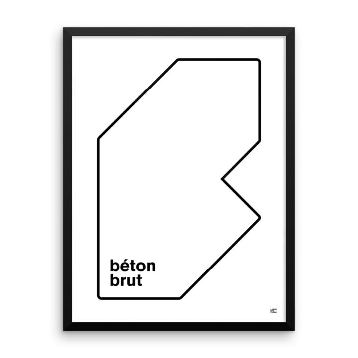 Béton Brut Poster